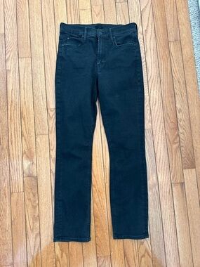 Mother mid rise dazzler ankle jeans